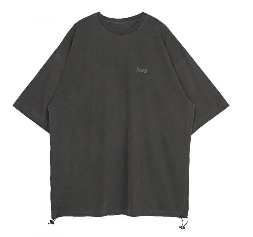 FLARE UP  |Crew Neck Unisex Street Style Plain Cotton Short Sleeves