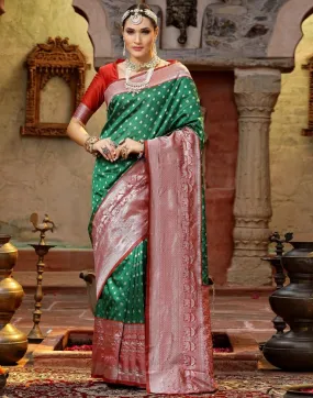 Green Silk Saree