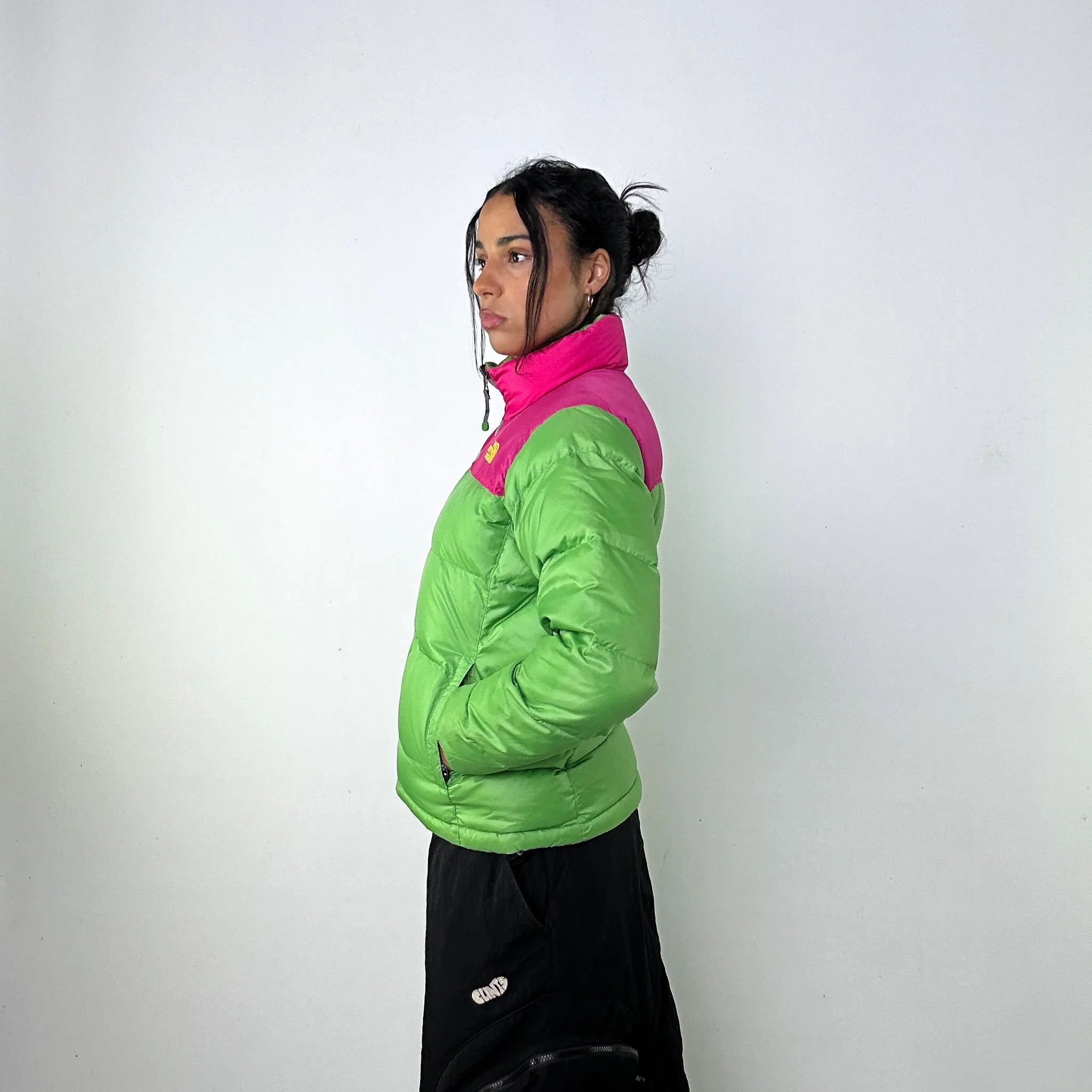 Green y2ks The North Face 700 Series Nuptse Puffer Jacket Coat (S)