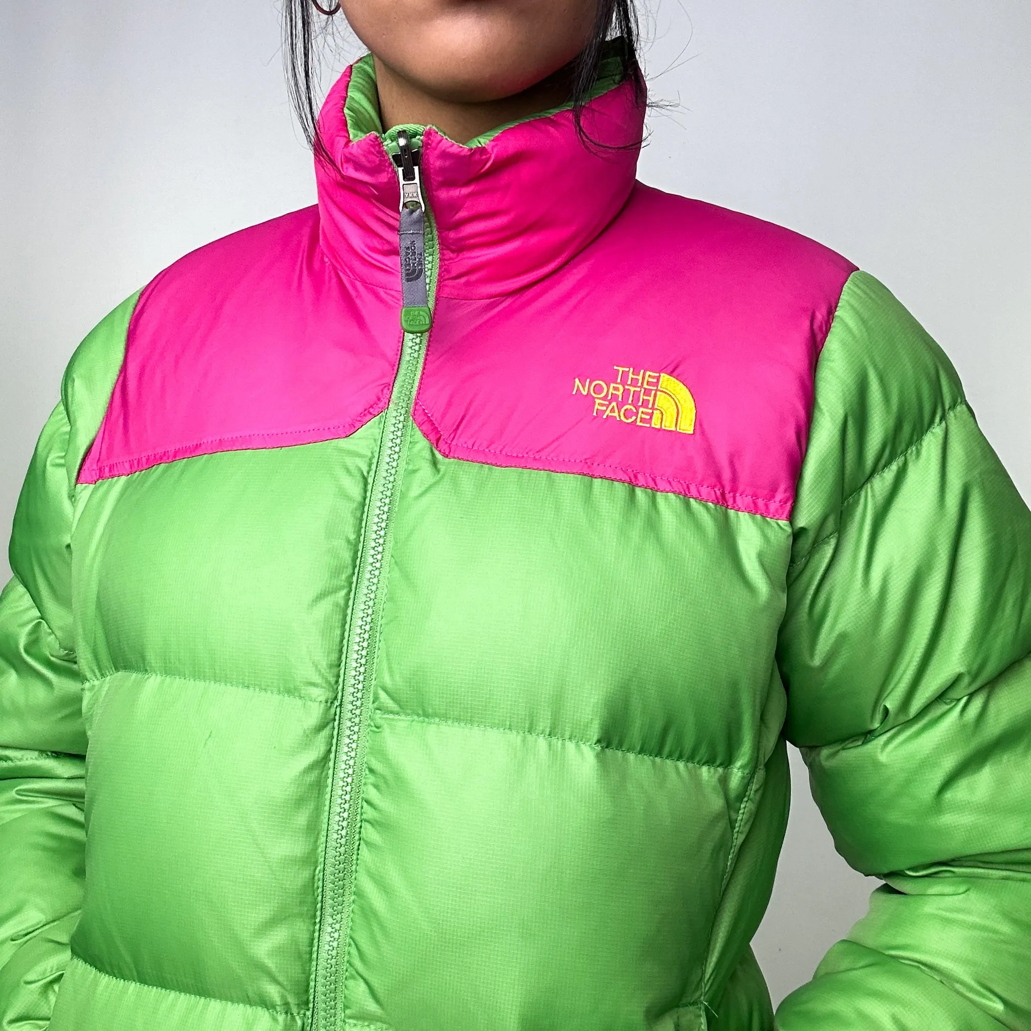 Green y2ks The North Face 700 Series Nuptse Puffer Jacket Coat (S)