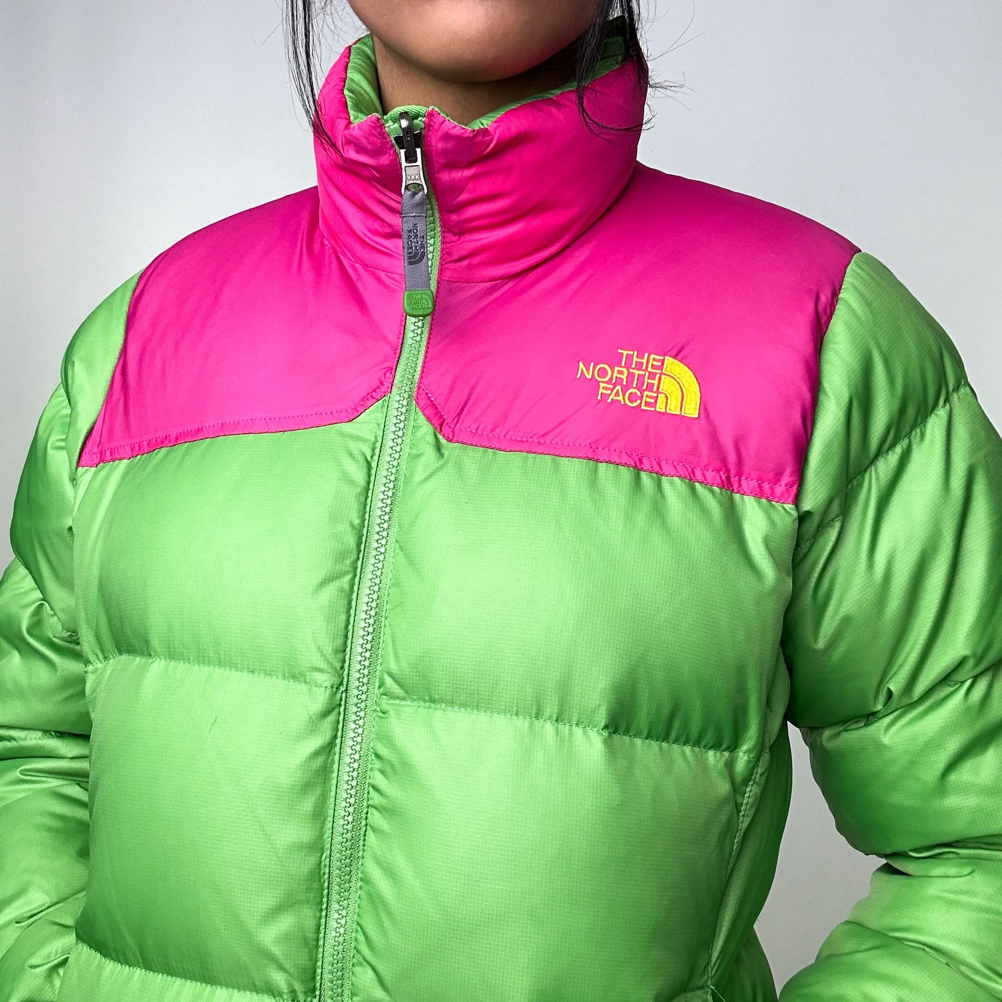 Green y2ks The North Face 700 Series Nuptse Puffer Jacket Coat (S)