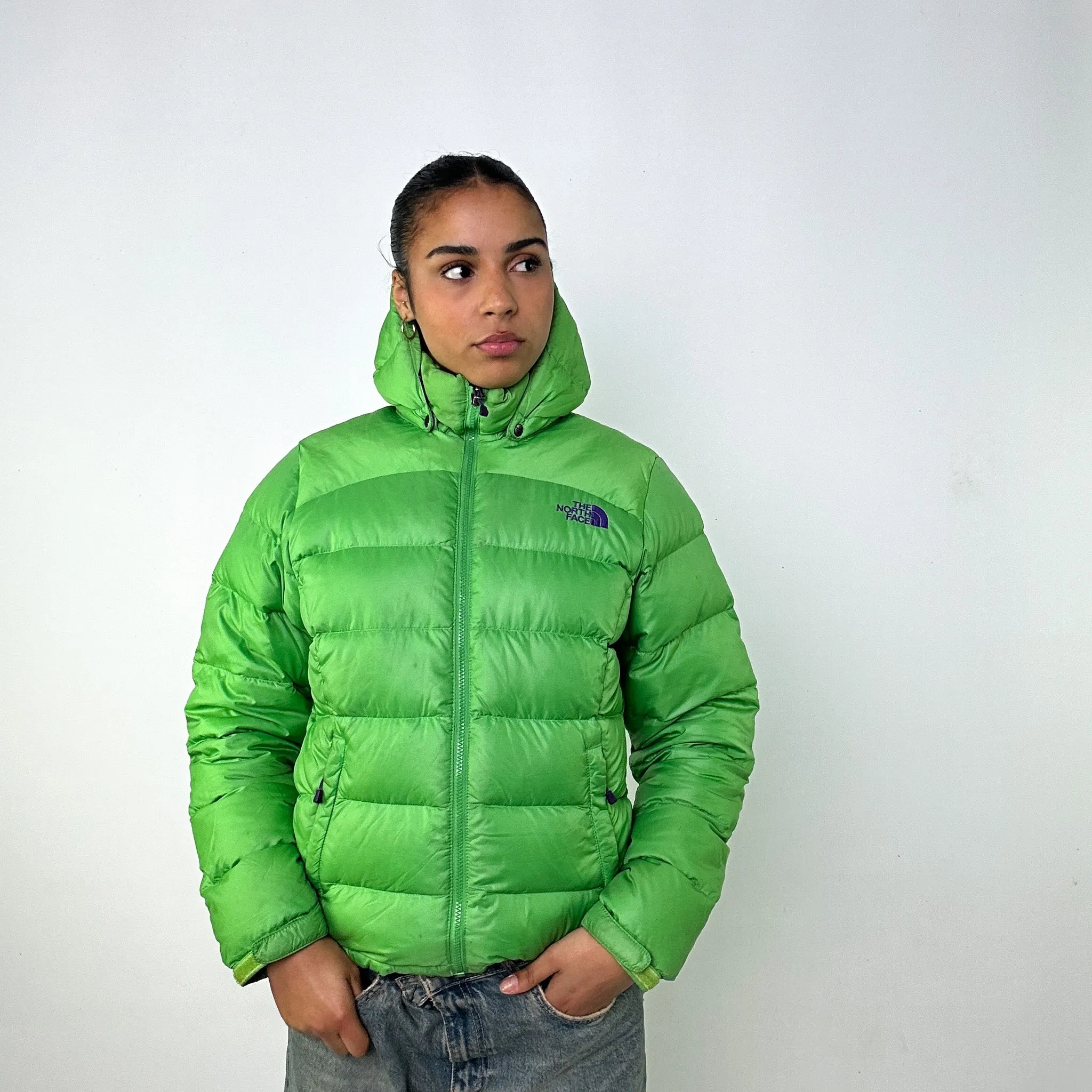 Green y2ks The North Face 700 Series Puffer Jacket Coat (L)