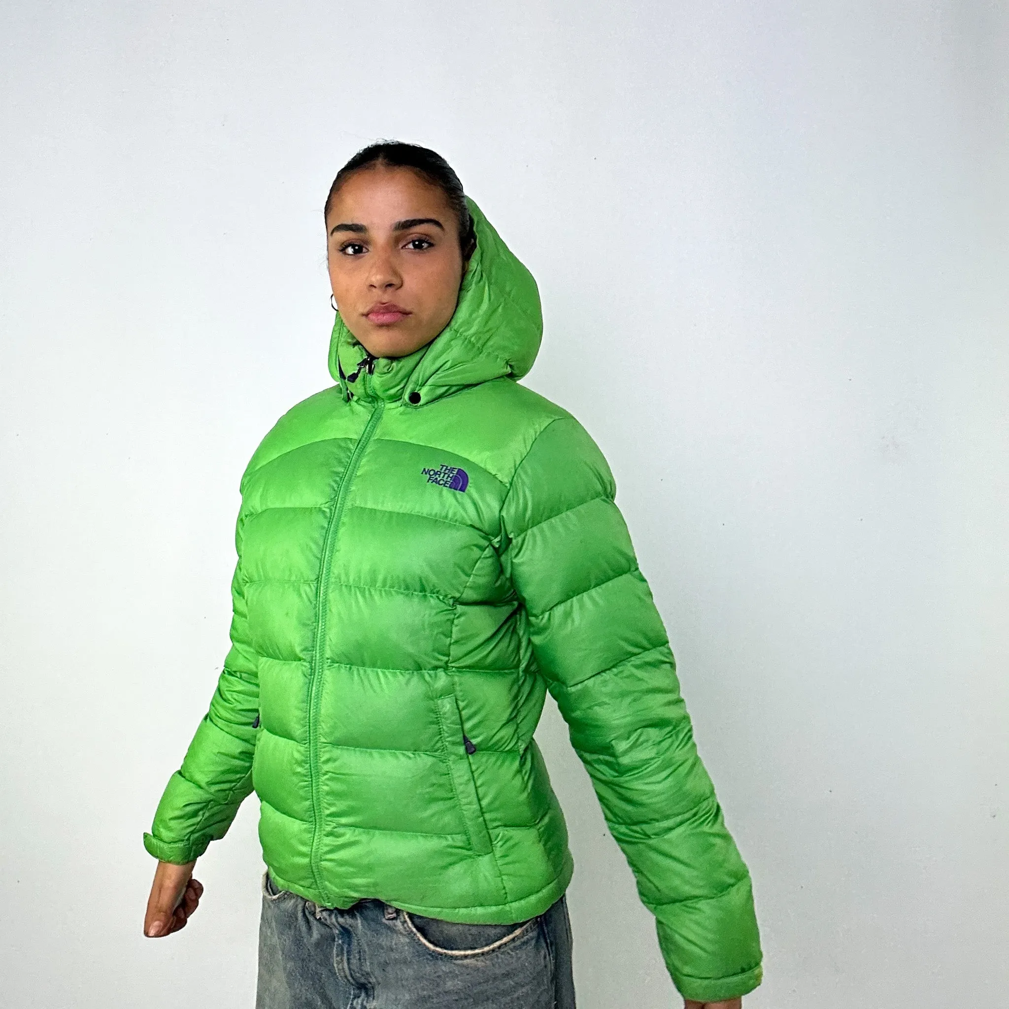 Green y2ks The North Face 700 Series Puffer Jacket Coat (L)