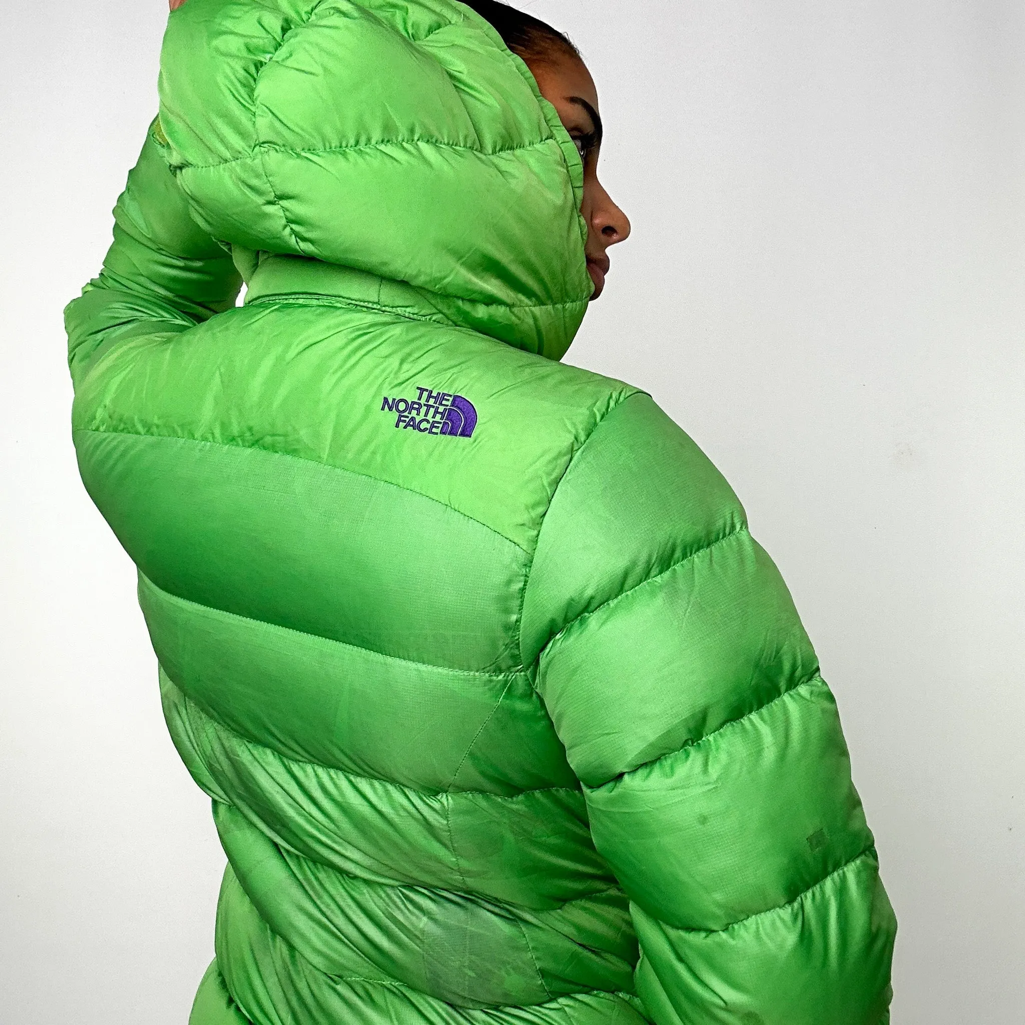 Green y2ks The North Face 700 Series Puffer Jacket Coat (L)