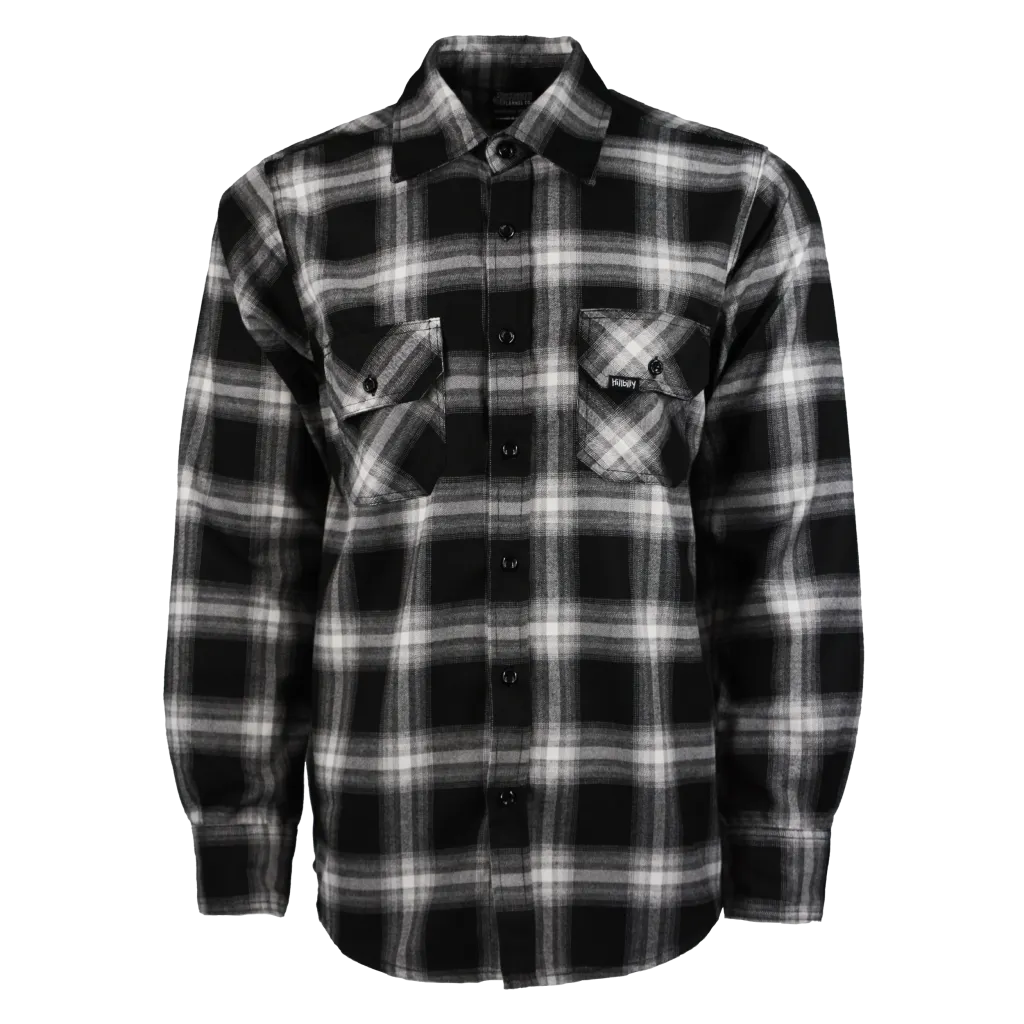 Hillbilly Sundown Flannel Black/White