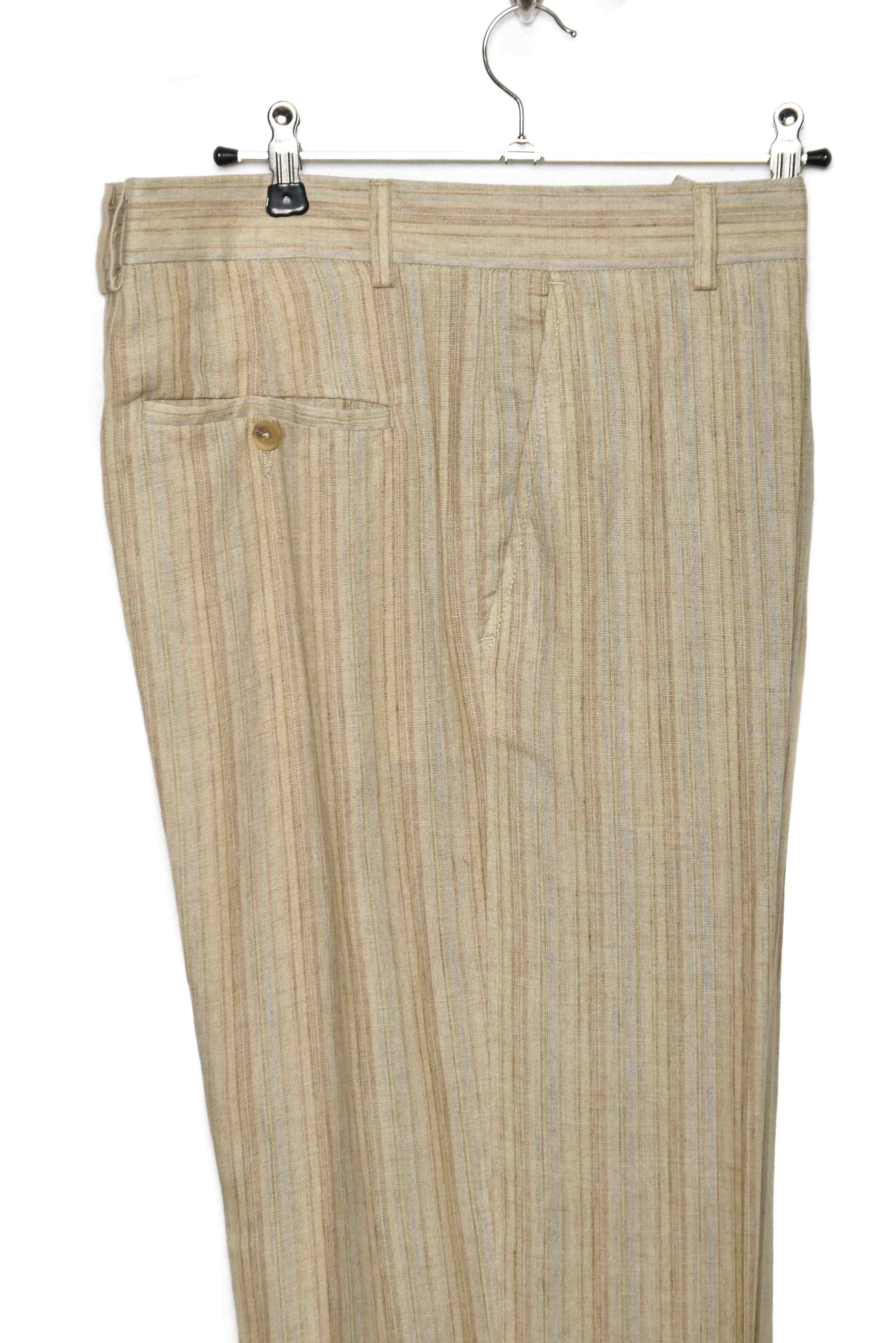 Hope Done Trousers beige stripe