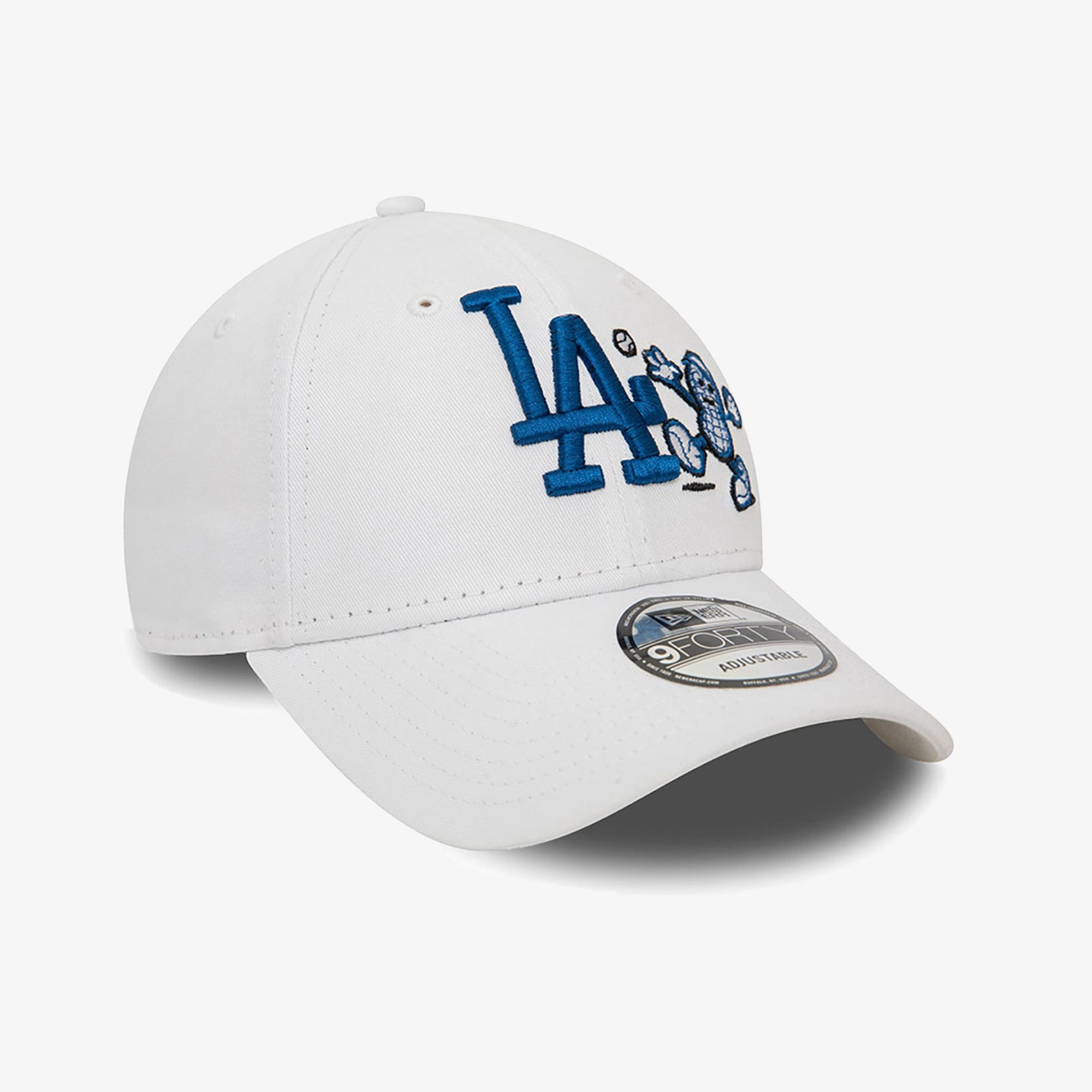 LA DODGERS FOOD CHARACTER 9FORTY ADJUSTABLE CAP 'WHITE'