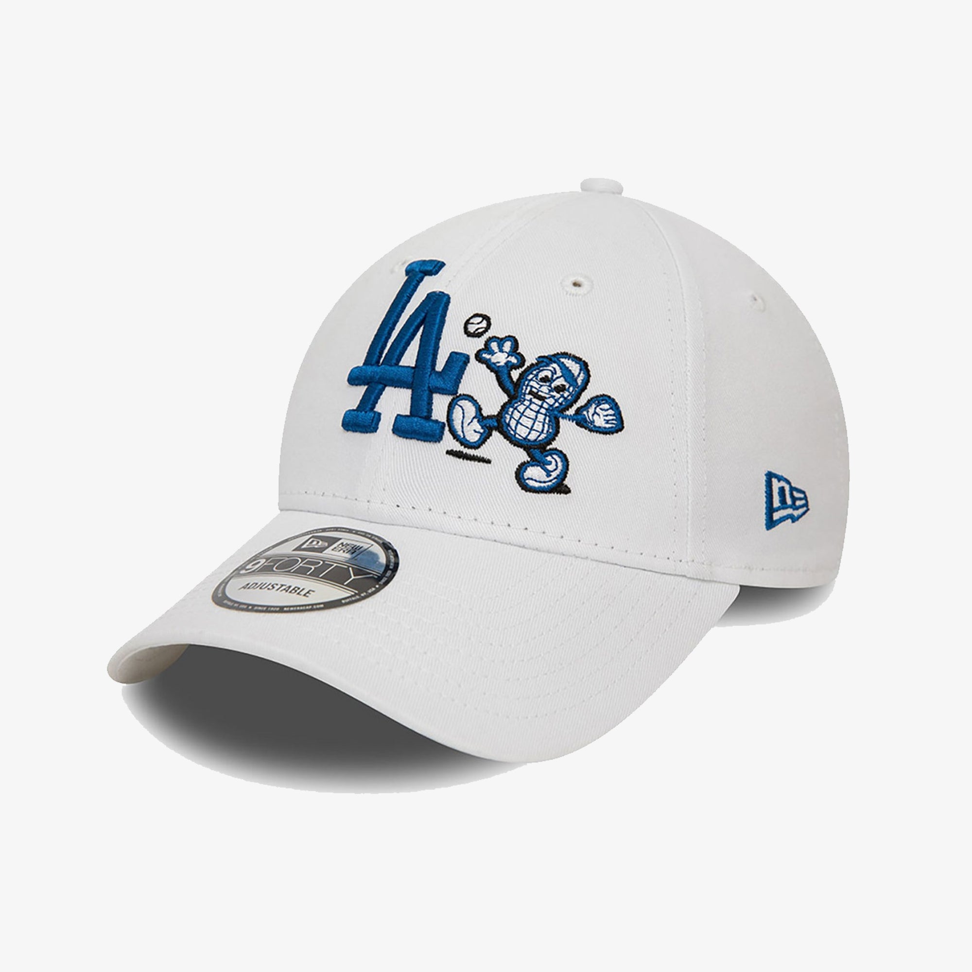 LA DODGERS FOOD CHARACTER 9FORTY ADJUSTABLE CAP 'WHITE'