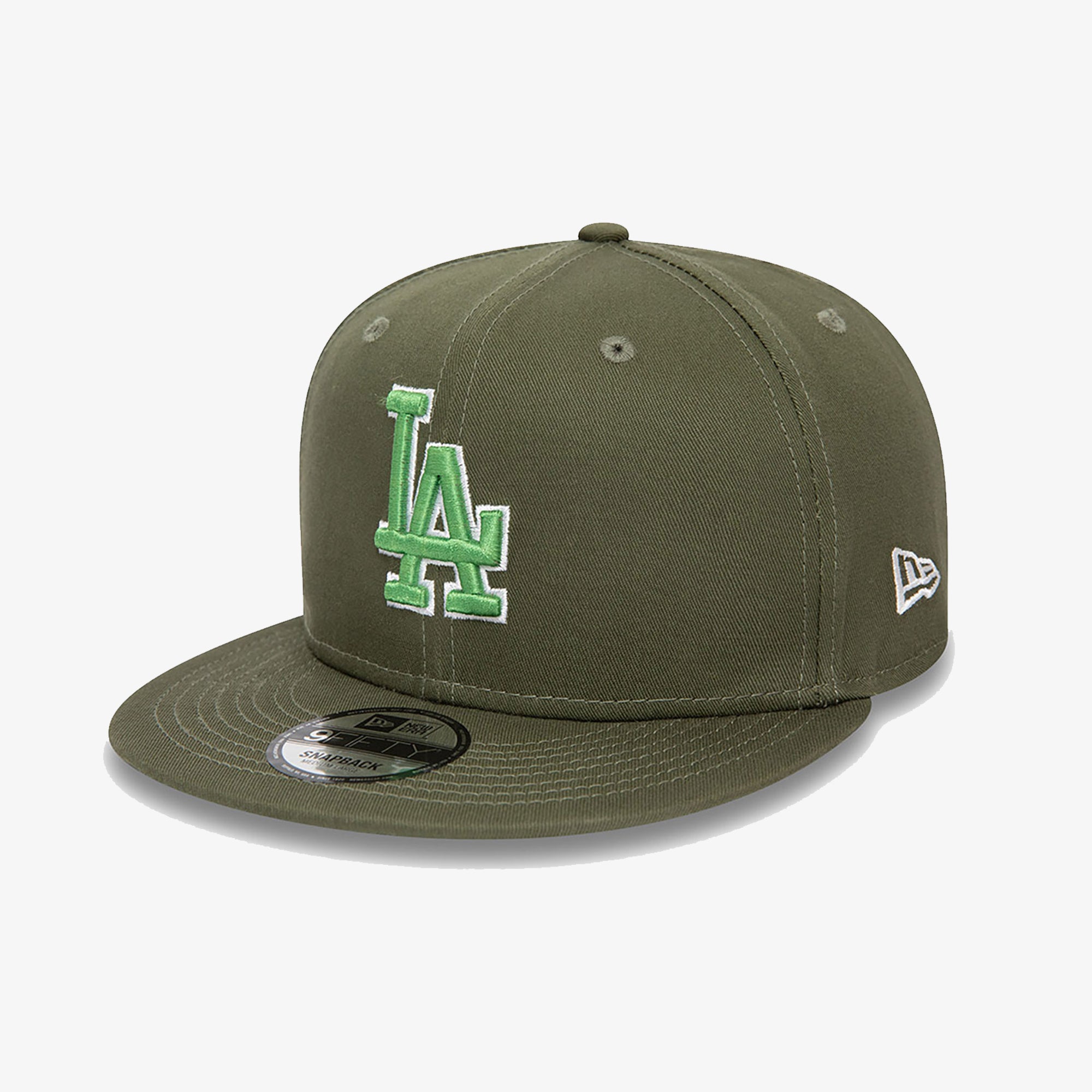 LA DODGERS MLB OUTLINE 9FIFTY ADJUSTABLE CAP 'GREEN'