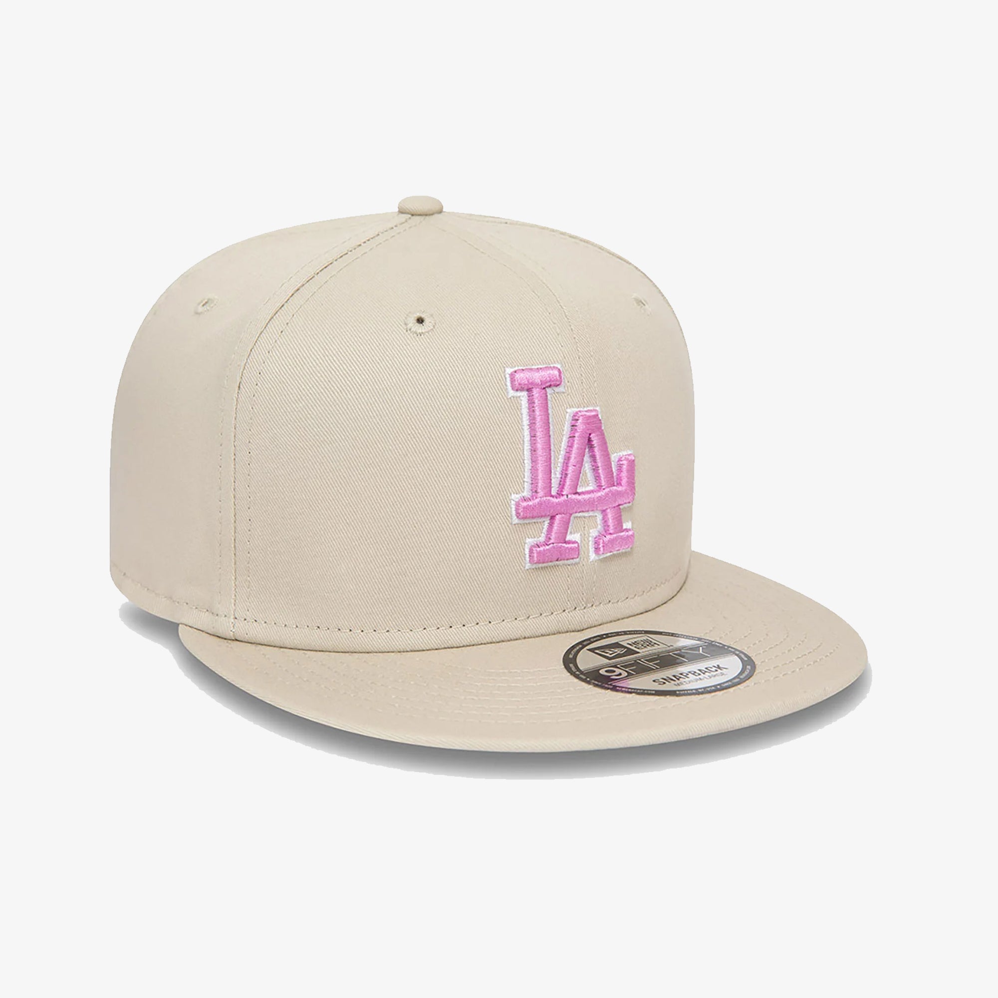 LA DODGERS MLB OUTLINE STONE 9FIFTY ADJUSTABLE CAP 'CREAM'