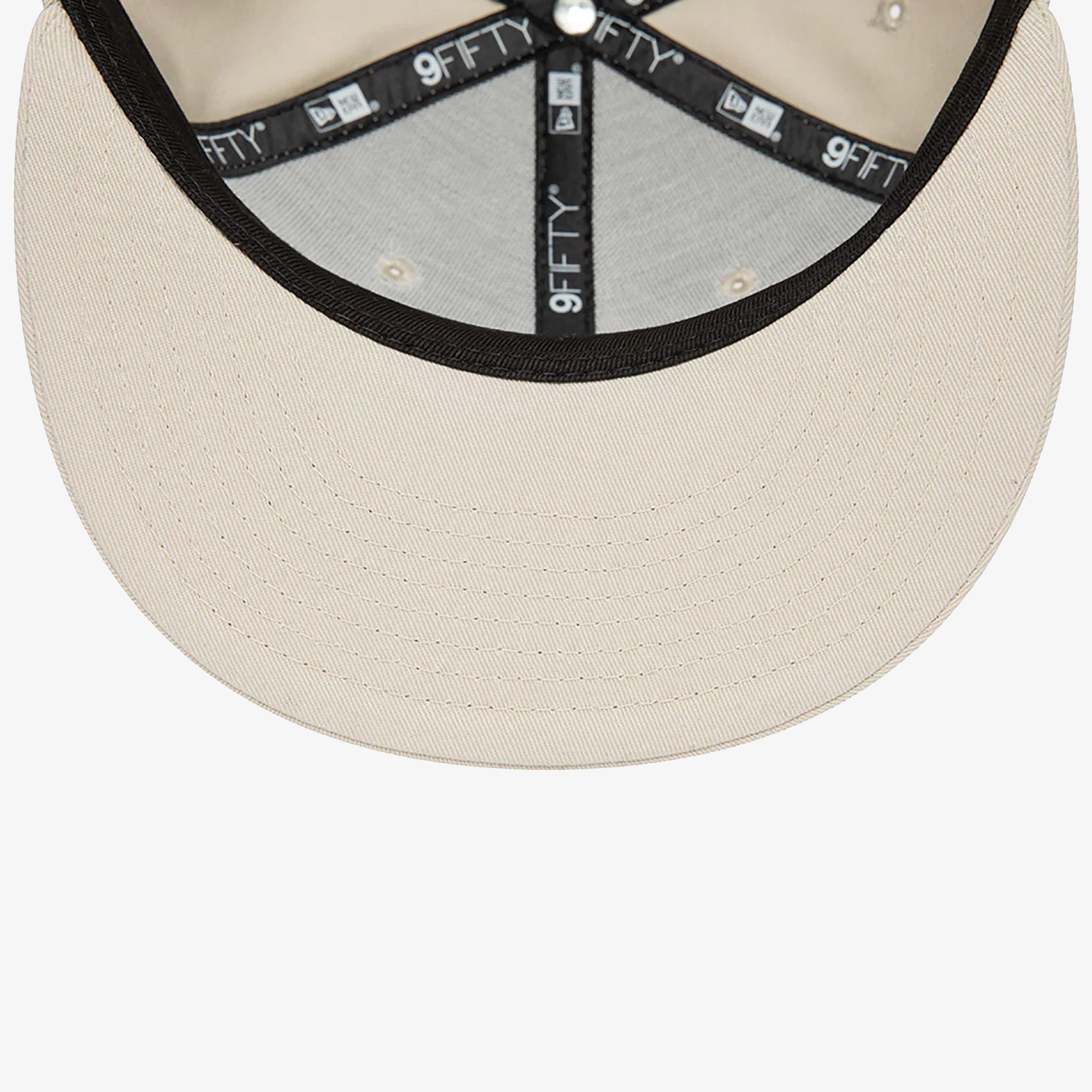 LA DODGERS MLB OUTLINE STONE 9FIFTY ADJUSTABLE CAP 'CREAM'