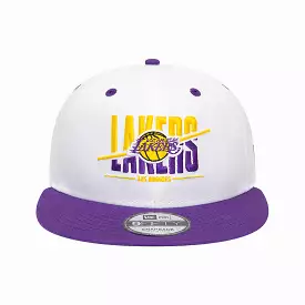 LA LAKERS CROWN WHITE 9FIFTY SNAPBACK CAP 'WHITE'