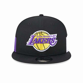 LA LAKERS MULTI PATCH BLACK 9FIFTY SNAPBACK CAP 'BLACK'