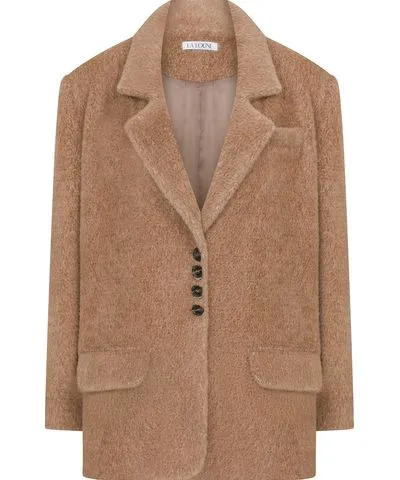 La Loune Women's Neutrals / Brown Nova Camel Jacket