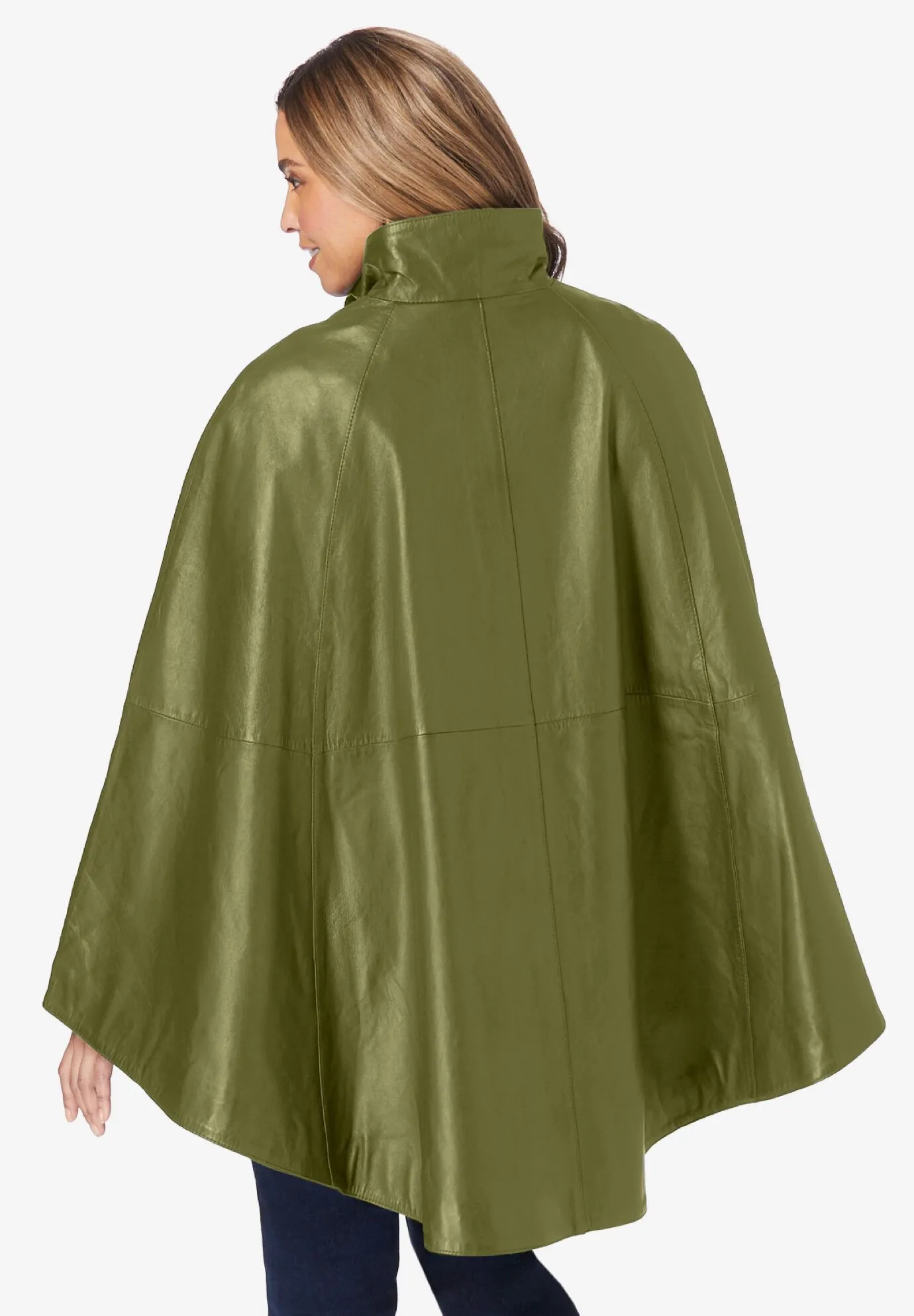 Leather Poncho