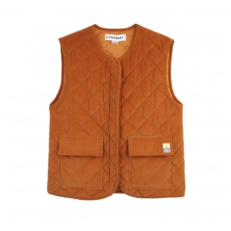 L.F.Markey Flint Waistcoat (Ochre)