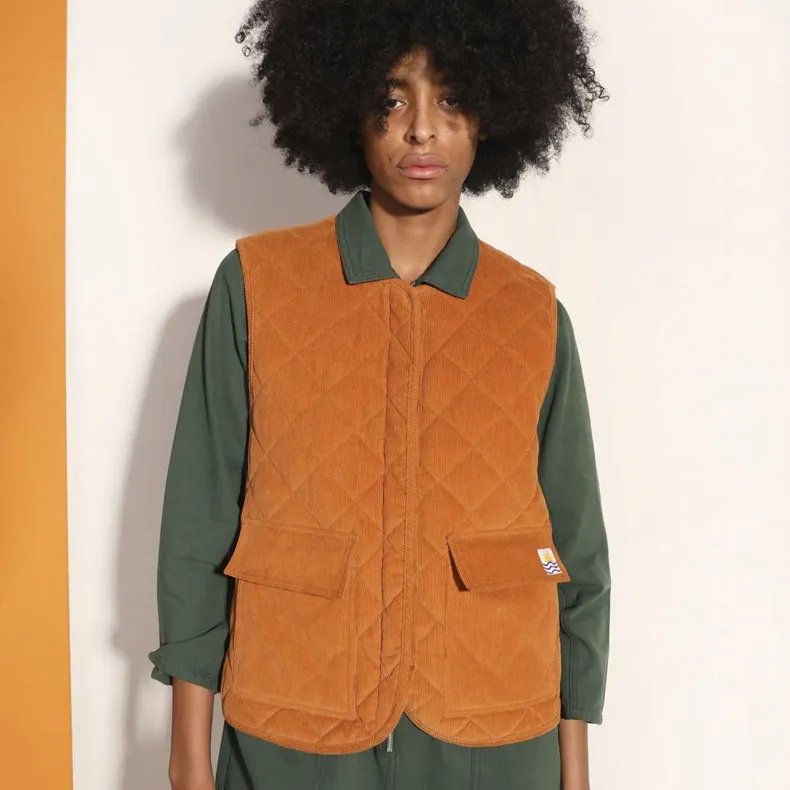 L.F.Markey Flint Waistcoat (Ochre)