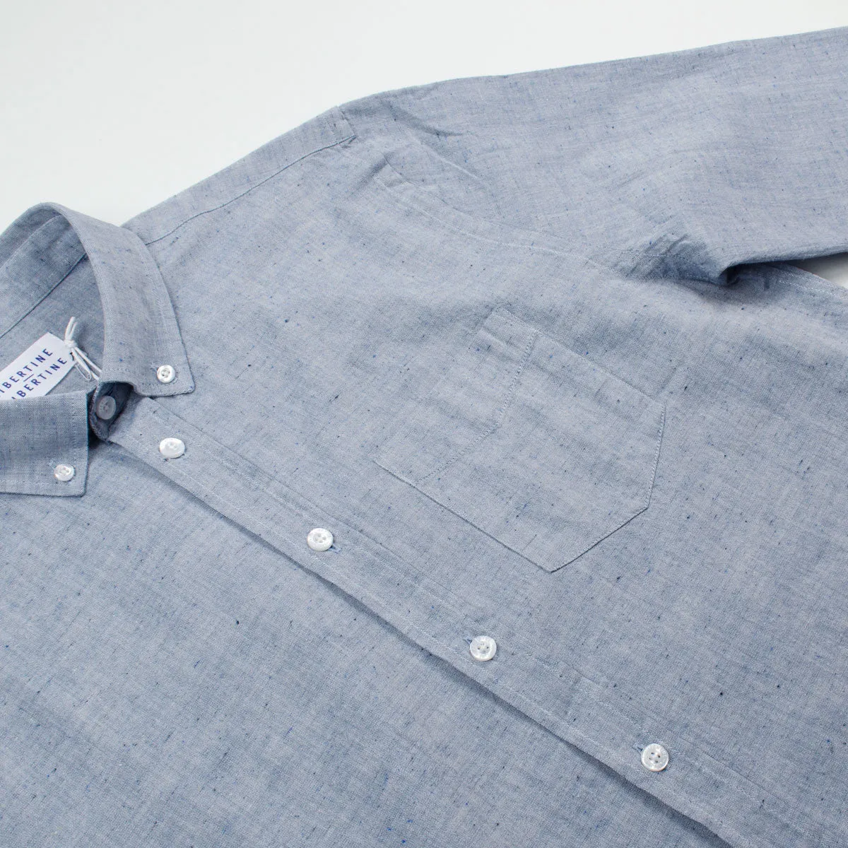 Libertine-Libertine - Hunter Shirt Care - Denim Blue