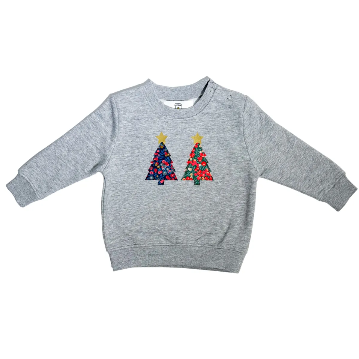 Liberty of London Christmas Sweatshirt - Gray