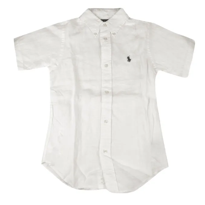 LINEN SHIRT Kid White 