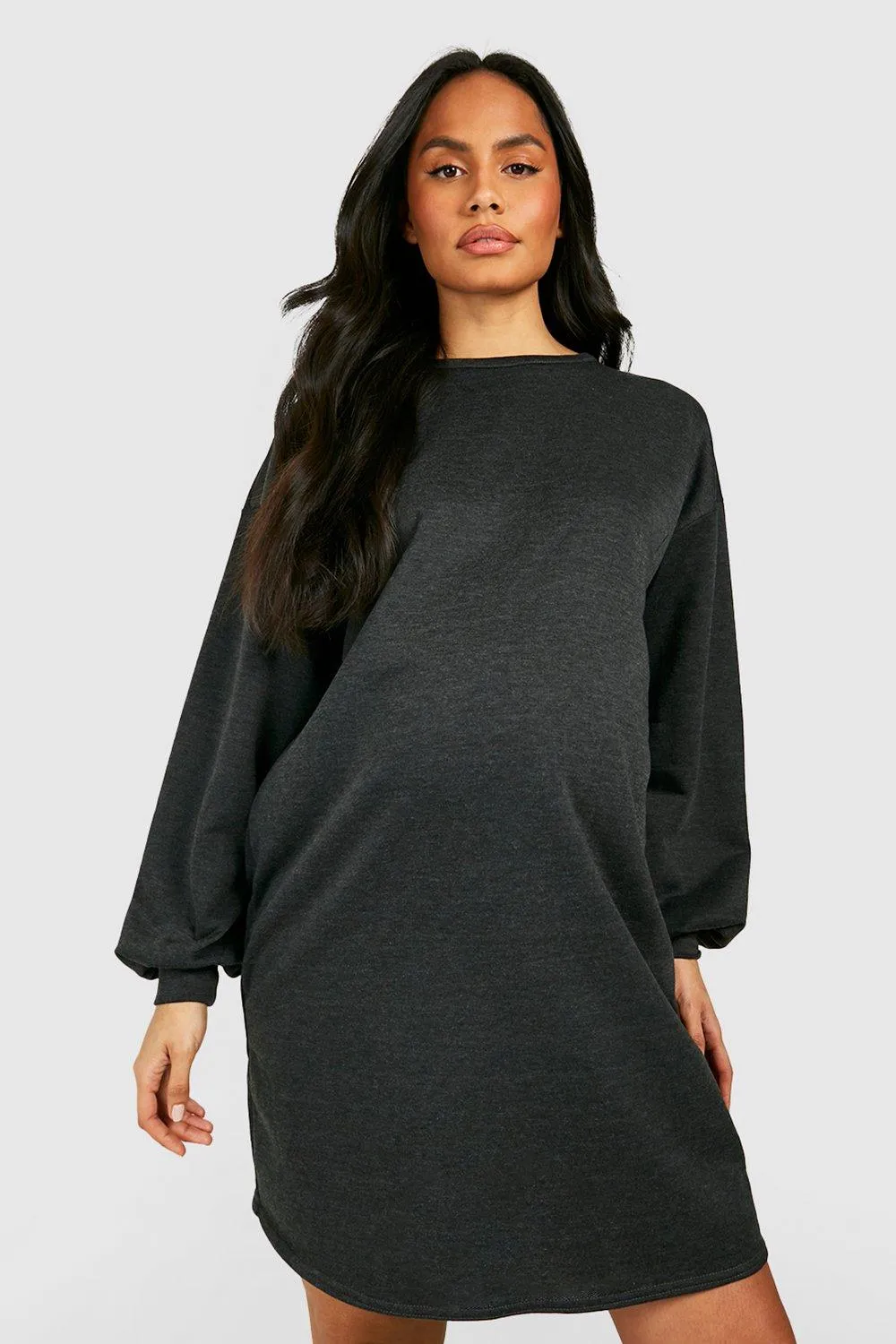 Maternity Oversized Sweater Dress