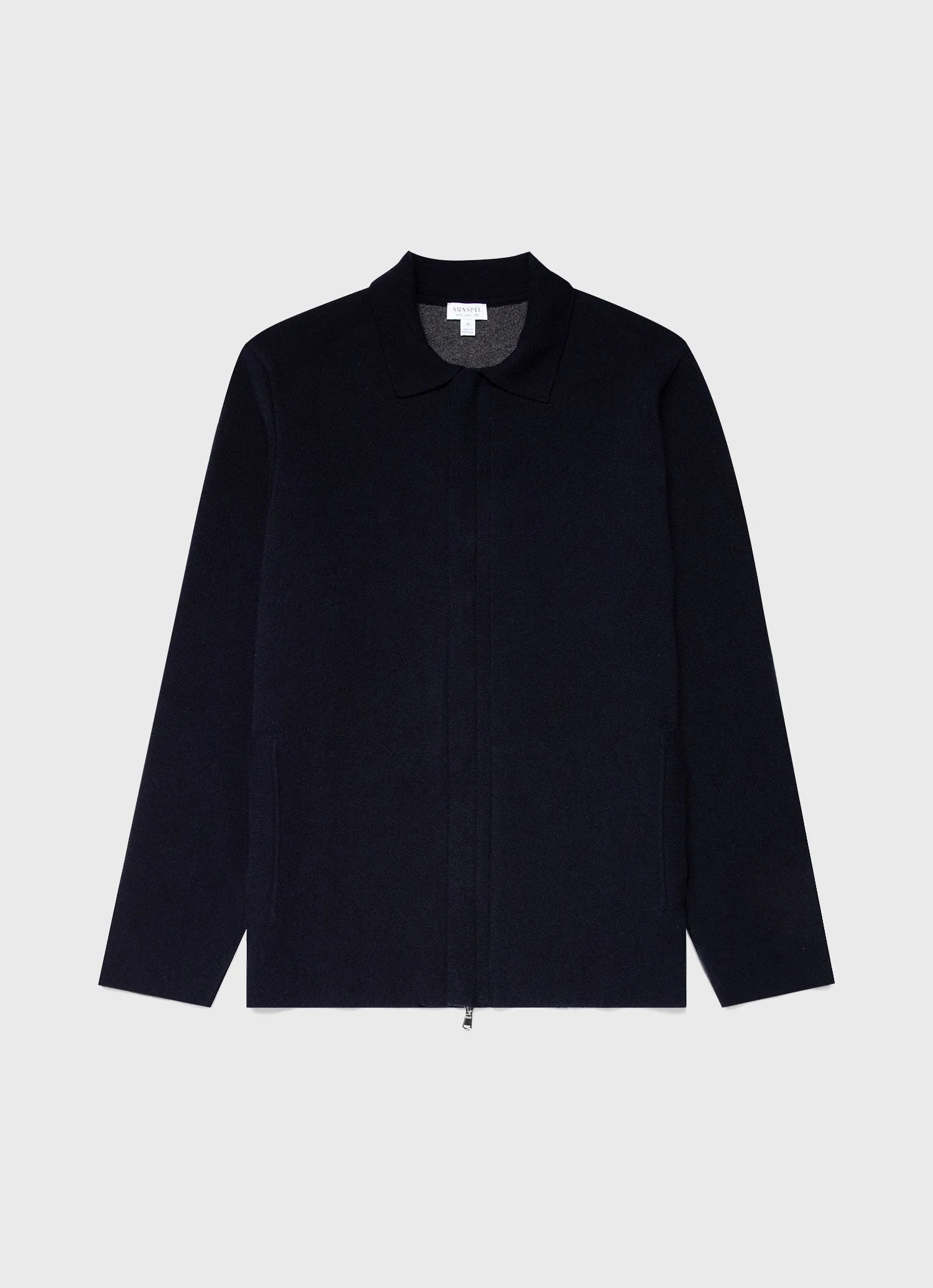 Men's Double Faced Jacket in Navy