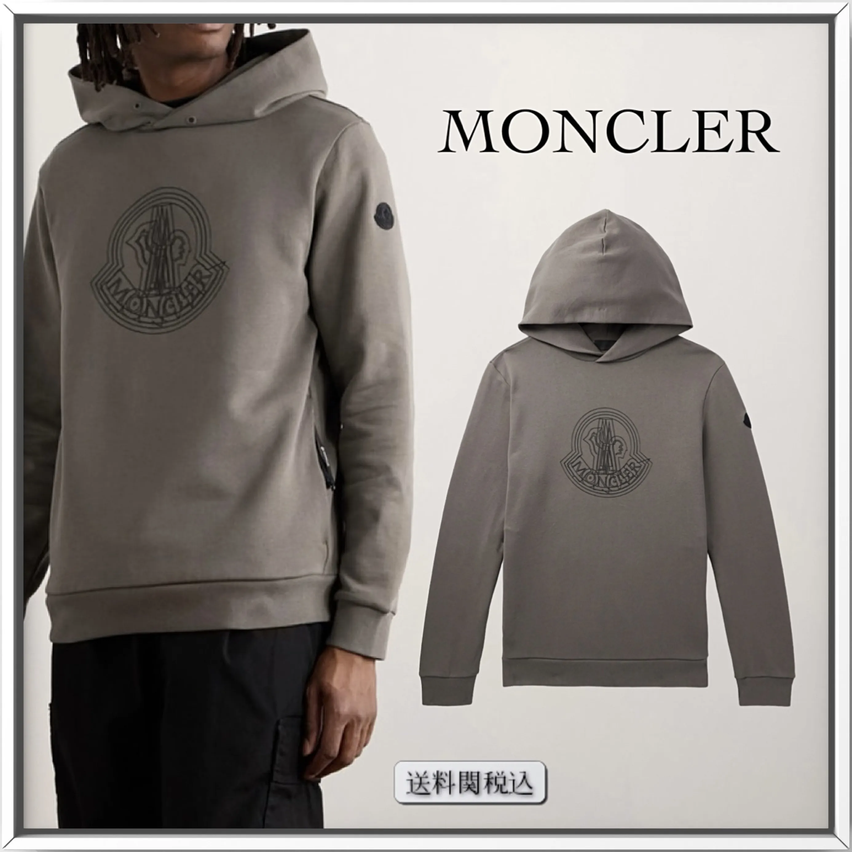 MONCLER  |Plain Cotton Hoodies