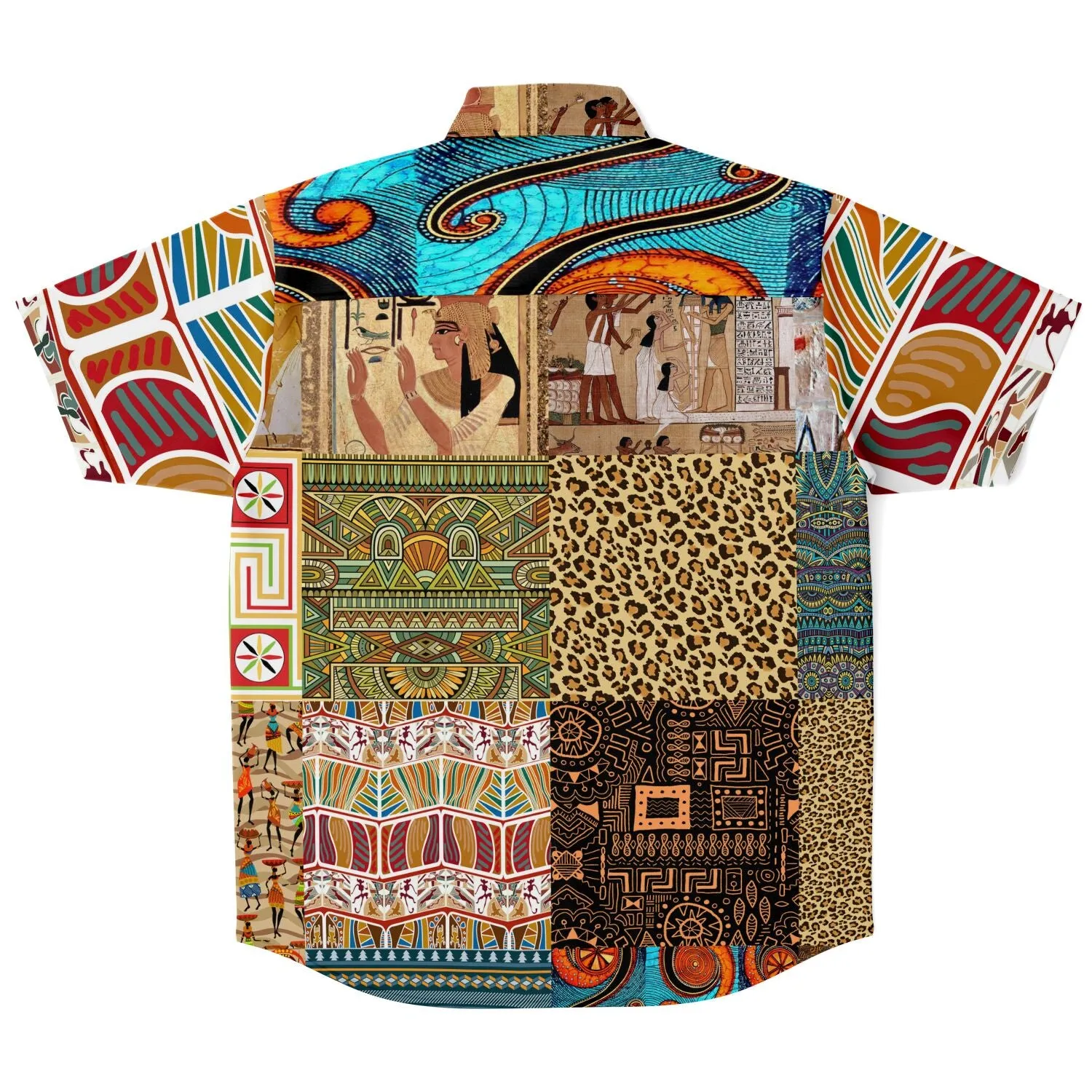 Mother Lode African Print Button Down Shirt