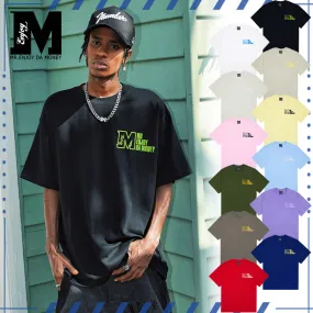 MR. ENJOY DA MONEY  |Unisex Street Style Cotton Oversized Logo T-Shirts