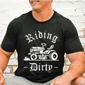 MUGSBY RIDING DIRTY MEN'S TEE  | BLACK