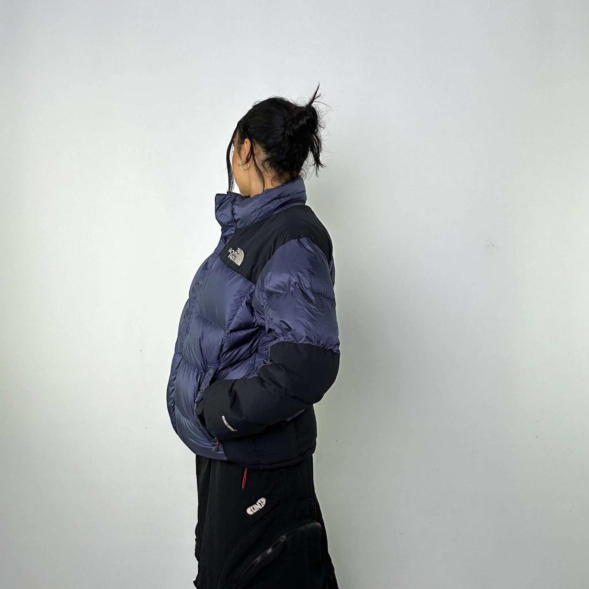 Navy Blue 90s The North Face 700 Series Baltoro Puffer Jacket Coat (M)