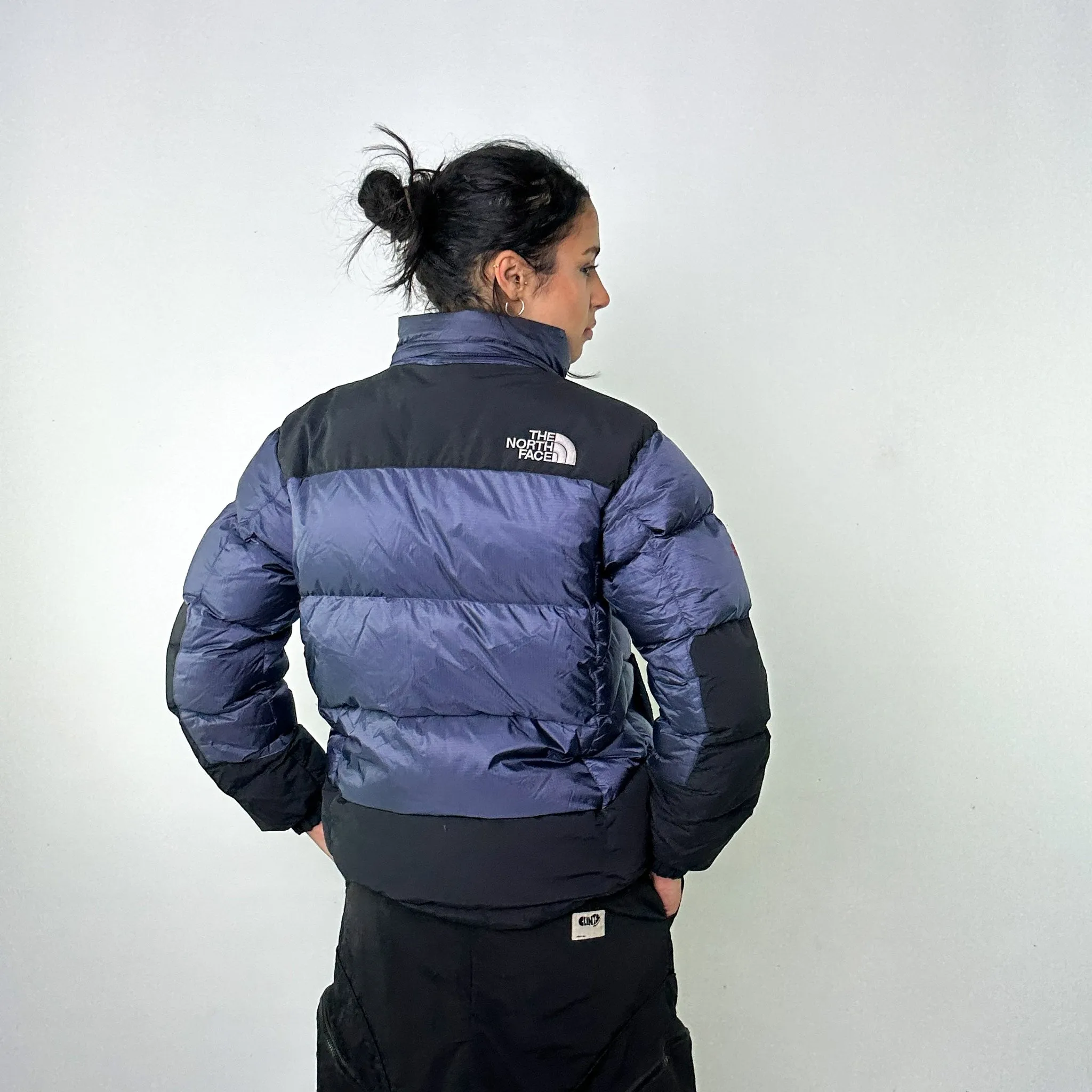 Navy Blue 90s The North Face 700 Summit Series Baltoro Puffer Jacket Coat (M)