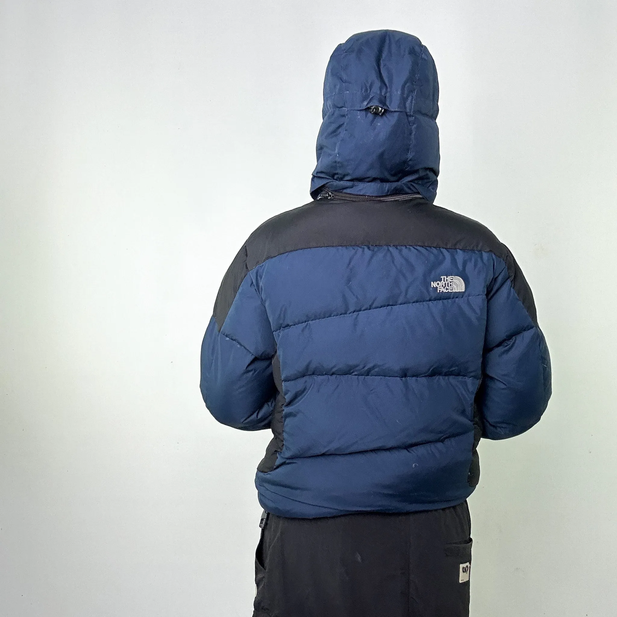 Navy Blue 90s The North Face 900 Summit Series Puffer Jacket Coat (L)