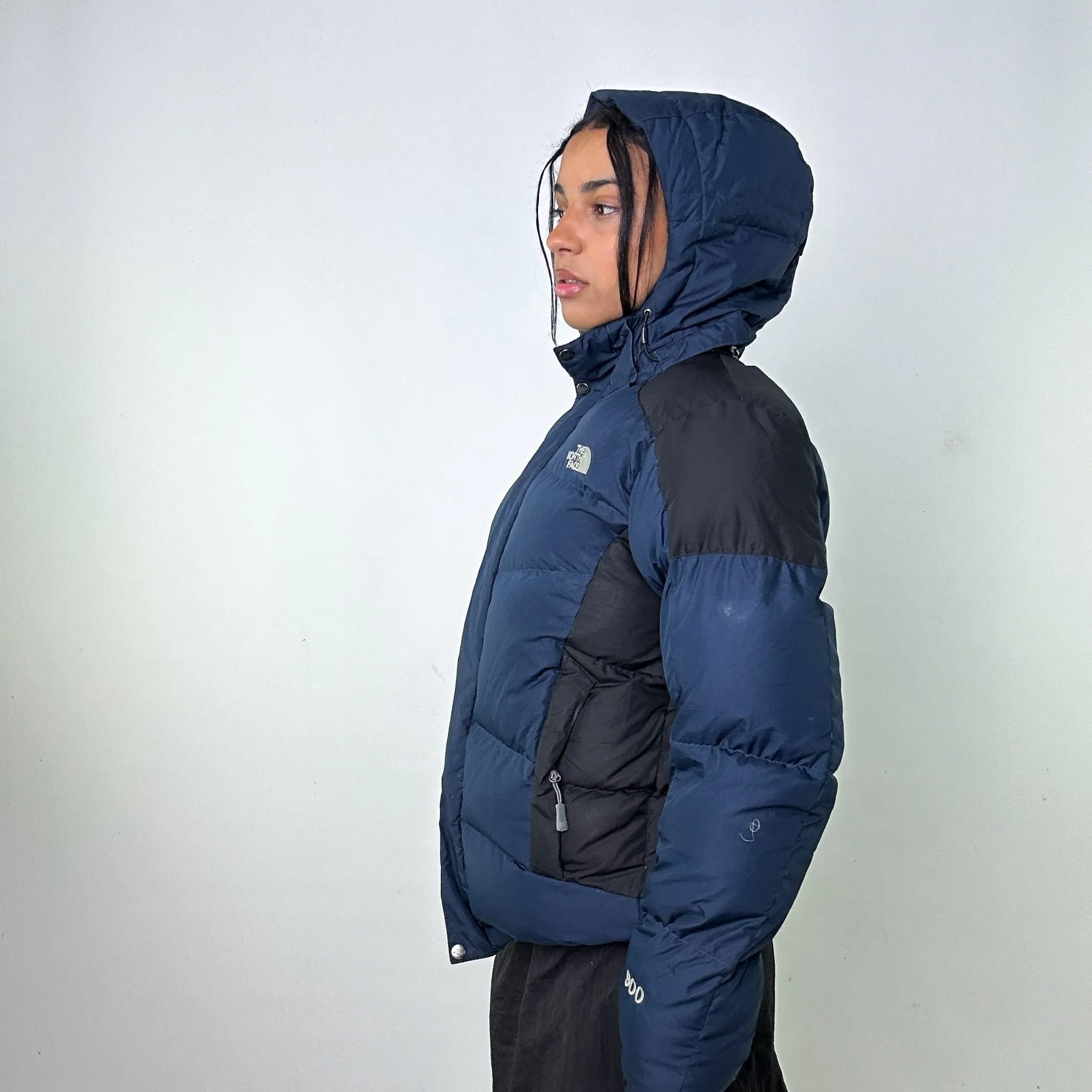 Navy Blue 90s The North Face 900 Summit Series Puffer Jacket Coat (L)