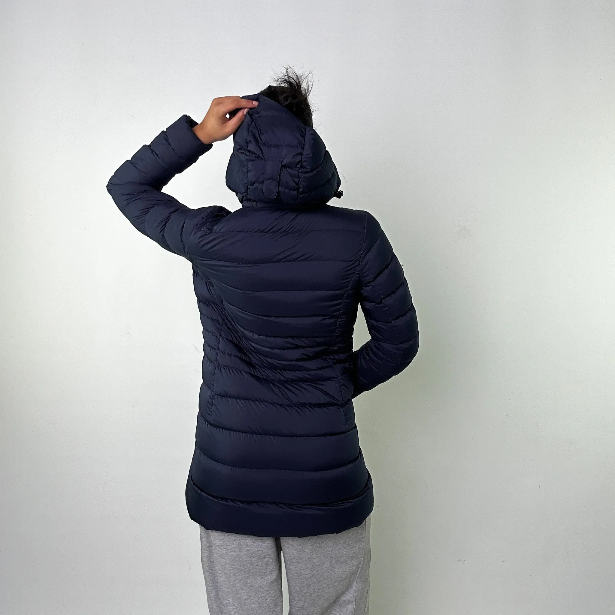 Navy Blue 90s The North Face Puffer Jacket Coat (S)