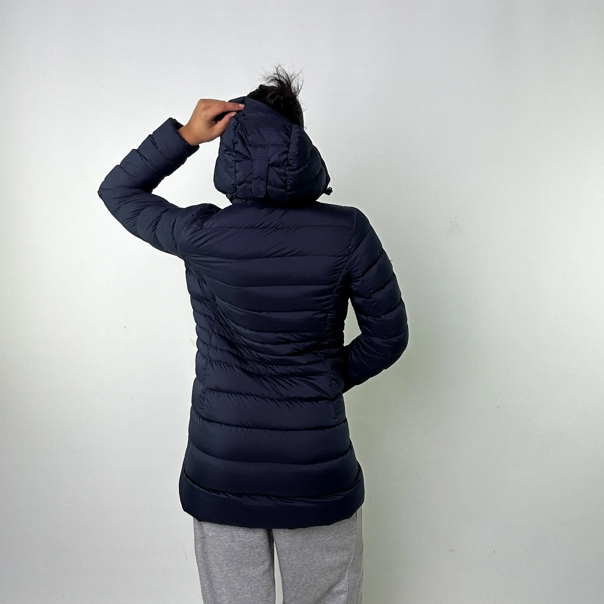 Navy Blue 90s The North Face Puffer Jacket Coat (S)