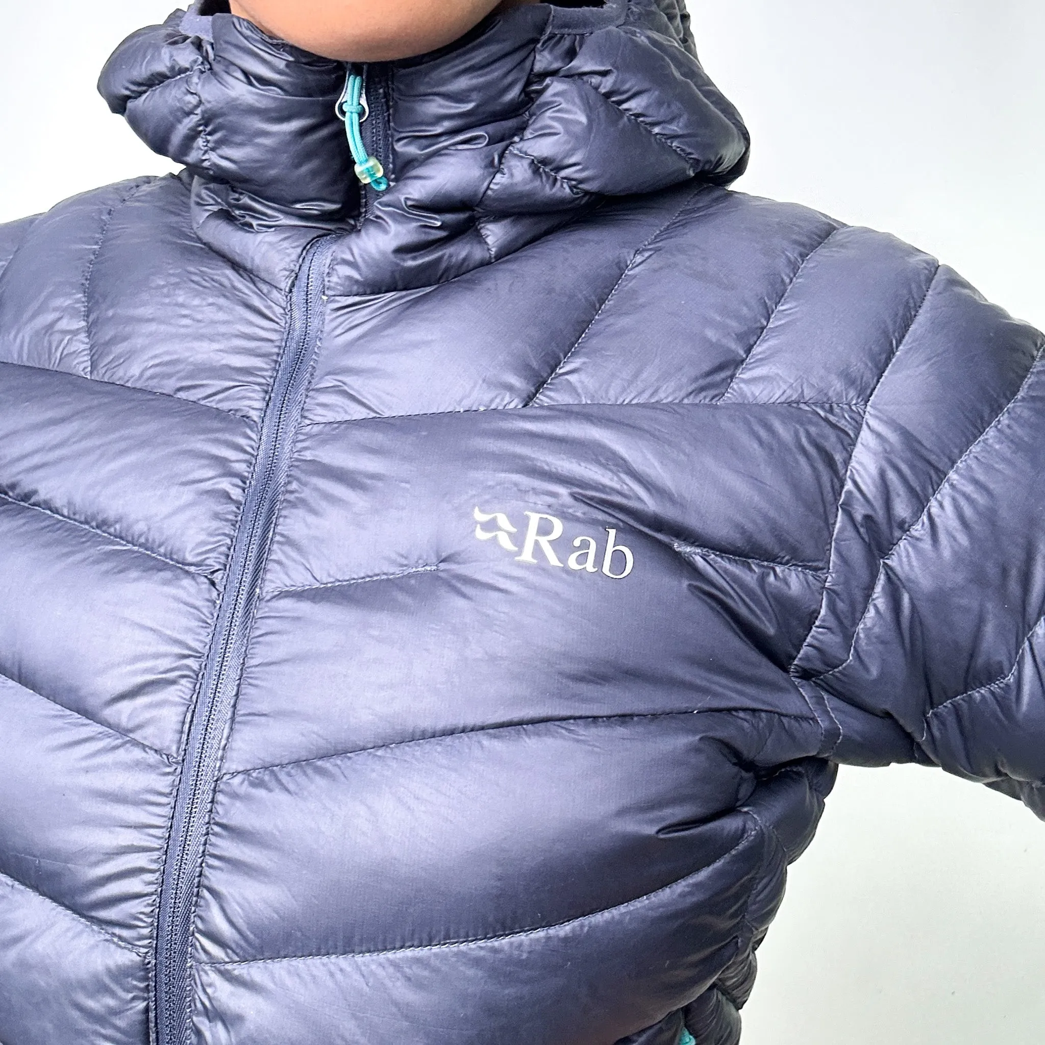 Navy Blue y2ks Rab Atmos Proton Puffer Jacket Coat (S)