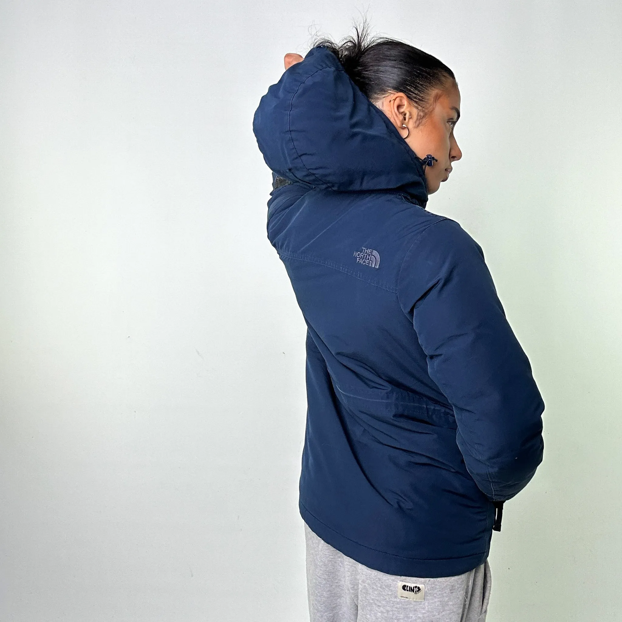 Navy Blue y2ks The North Face McMurdo Series Puffer Jacket Coat (S)