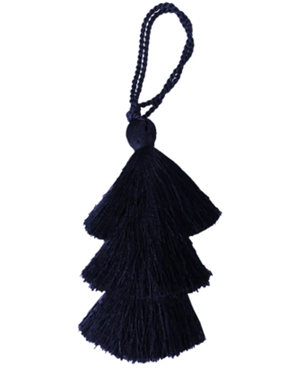 Navy Tassel