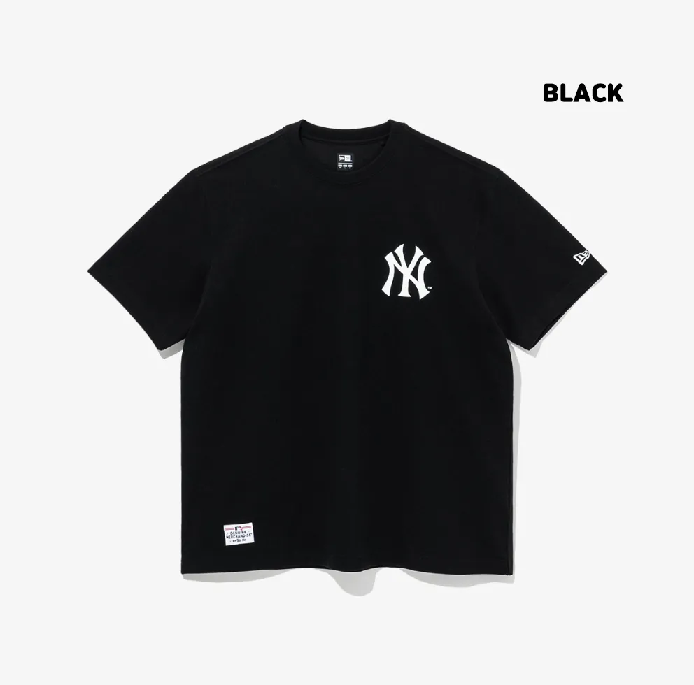 New Era  |Unisex Street Style Oversized Logo T-Shirts