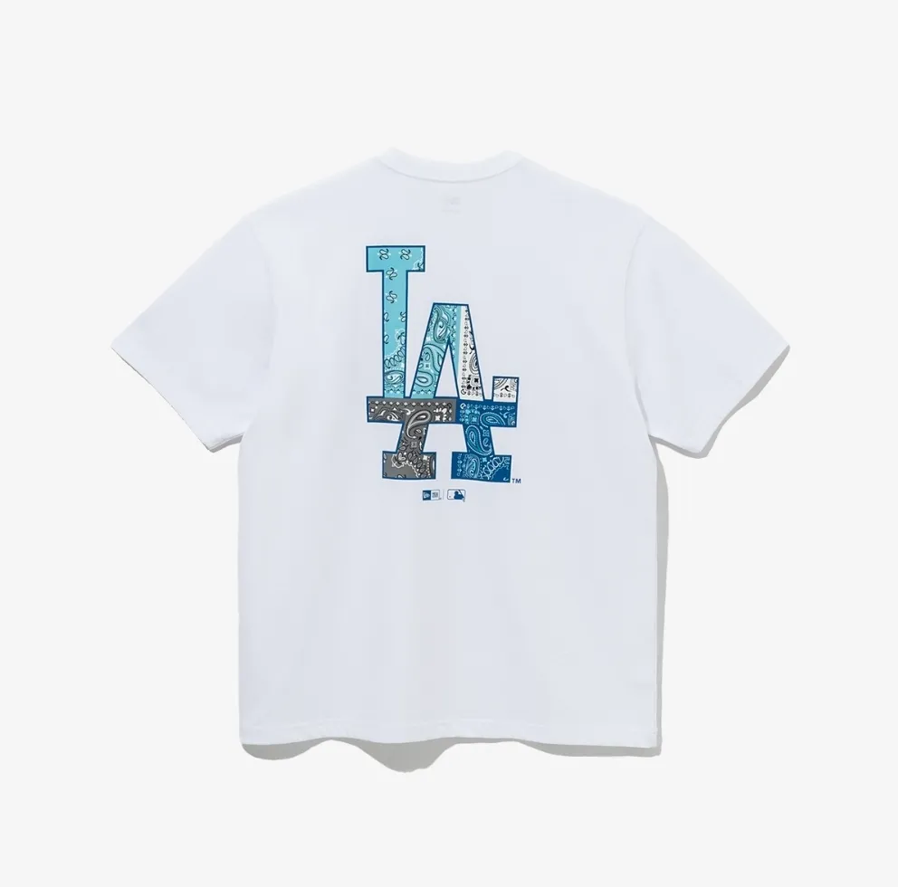 New Era  |Unisex Street Style Oversized Logo T-Shirts