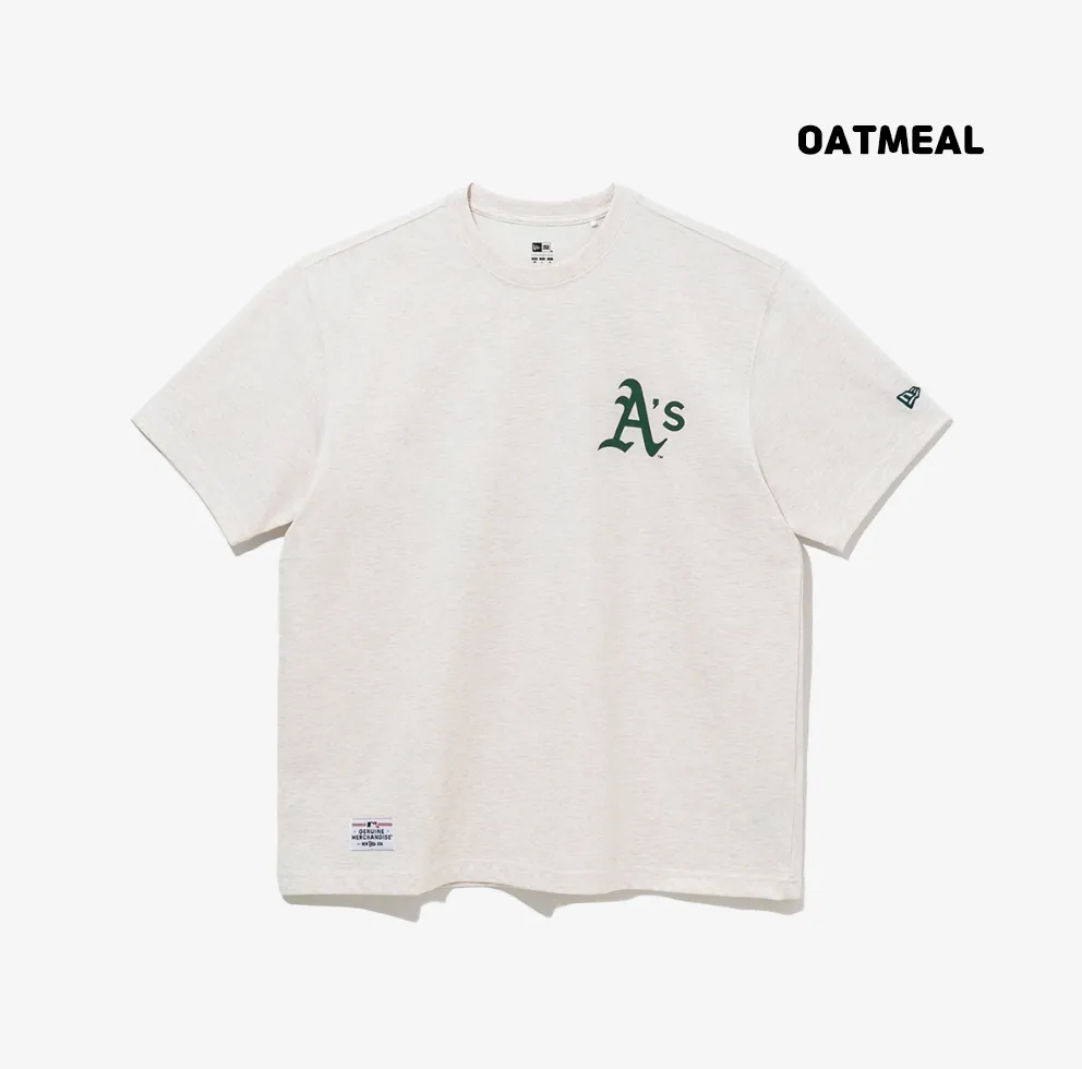 New Era  |Unisex Street Style Oversized Logo T-Shirts