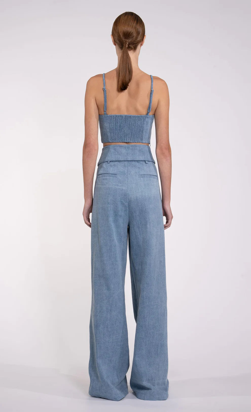 Nonchalant - Bea Crop - Denim