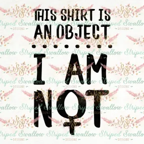 Not an Object Digital Cut File