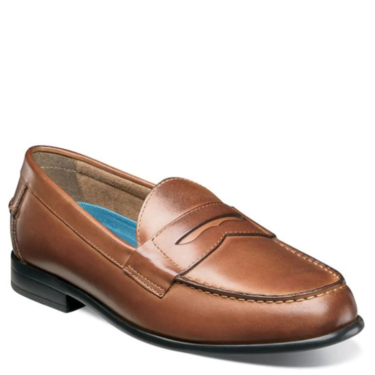 Nunn Bush 84744-221 DREXEL Cognac Penny Loafers