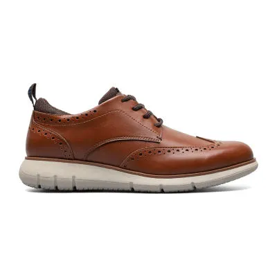 Nunn Bush Mens Stance Oxford Wing Tip Oxford Shoes