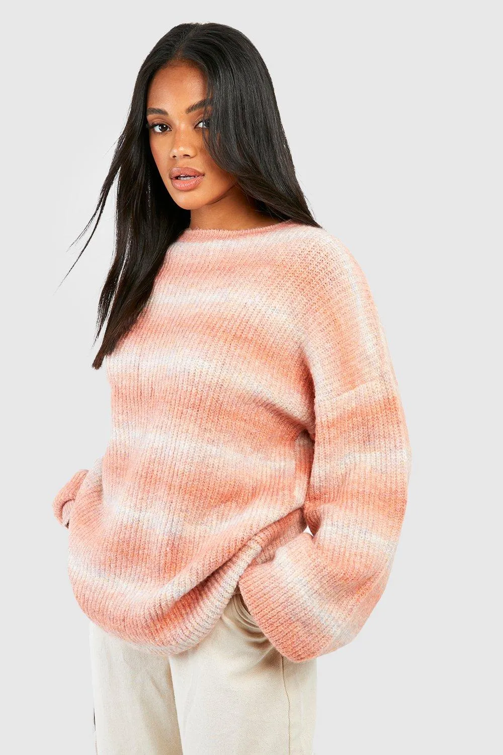 Ombre Oversized Sweater