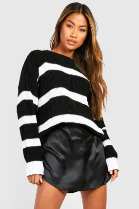 Oversized Stripe Sweater