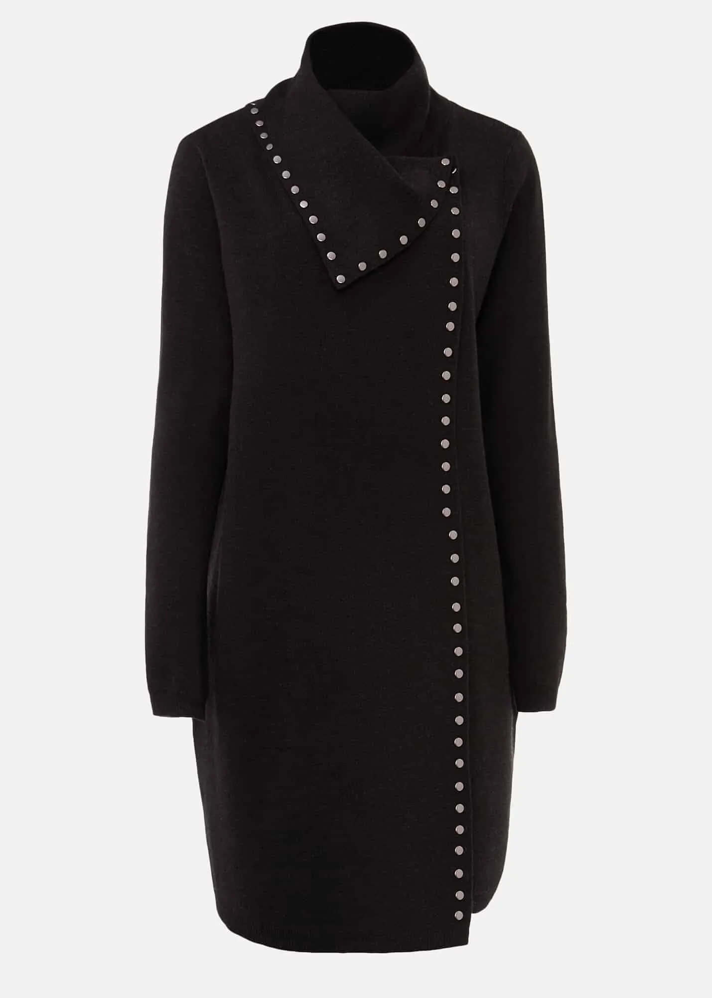 Paloma Stud Detail Coat