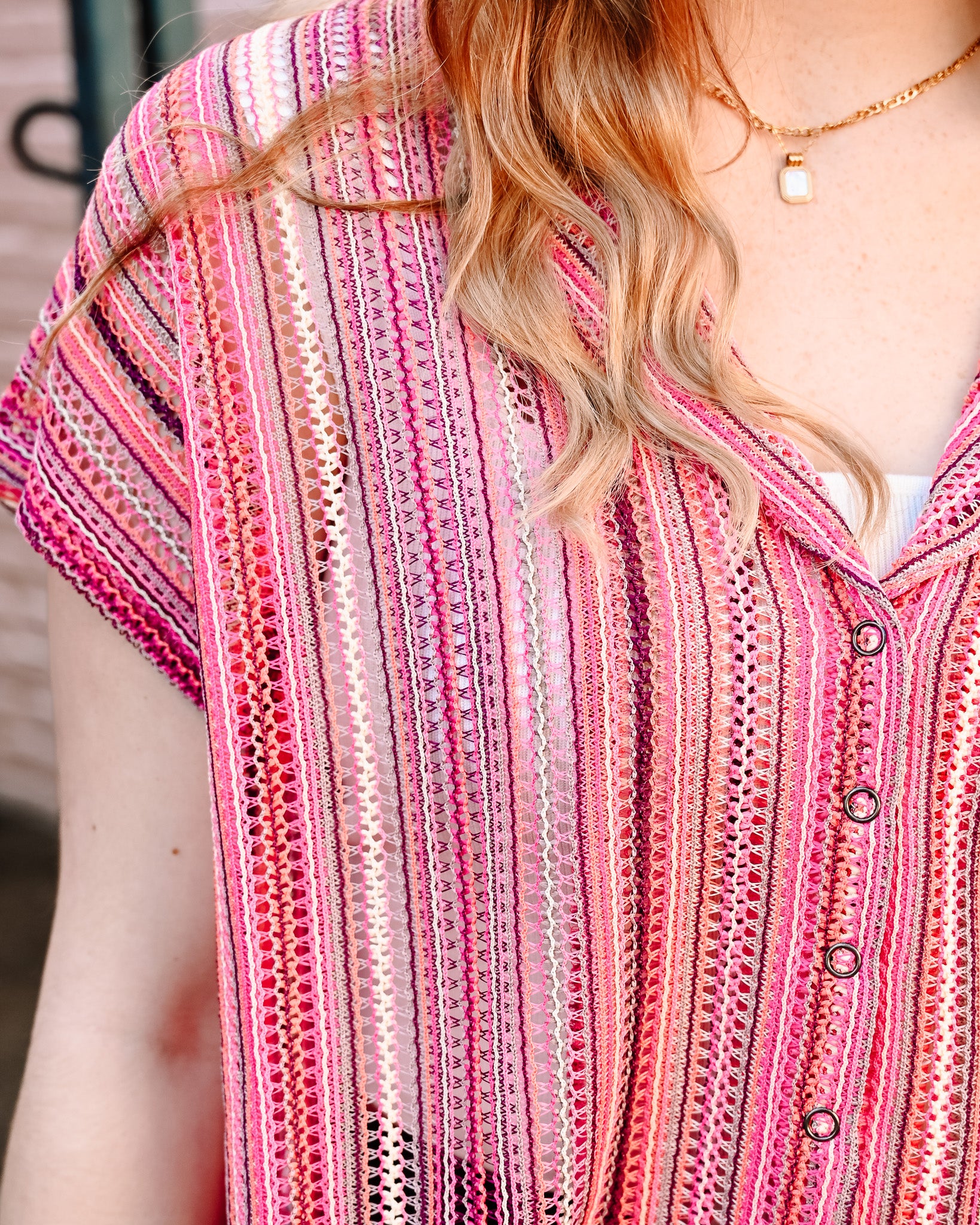 Paradise Shore Striped Top